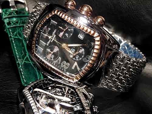 リトモラティーノ【ケース、袋、ベルト付き】 腕時計(アナログ) 【驚きの値段】